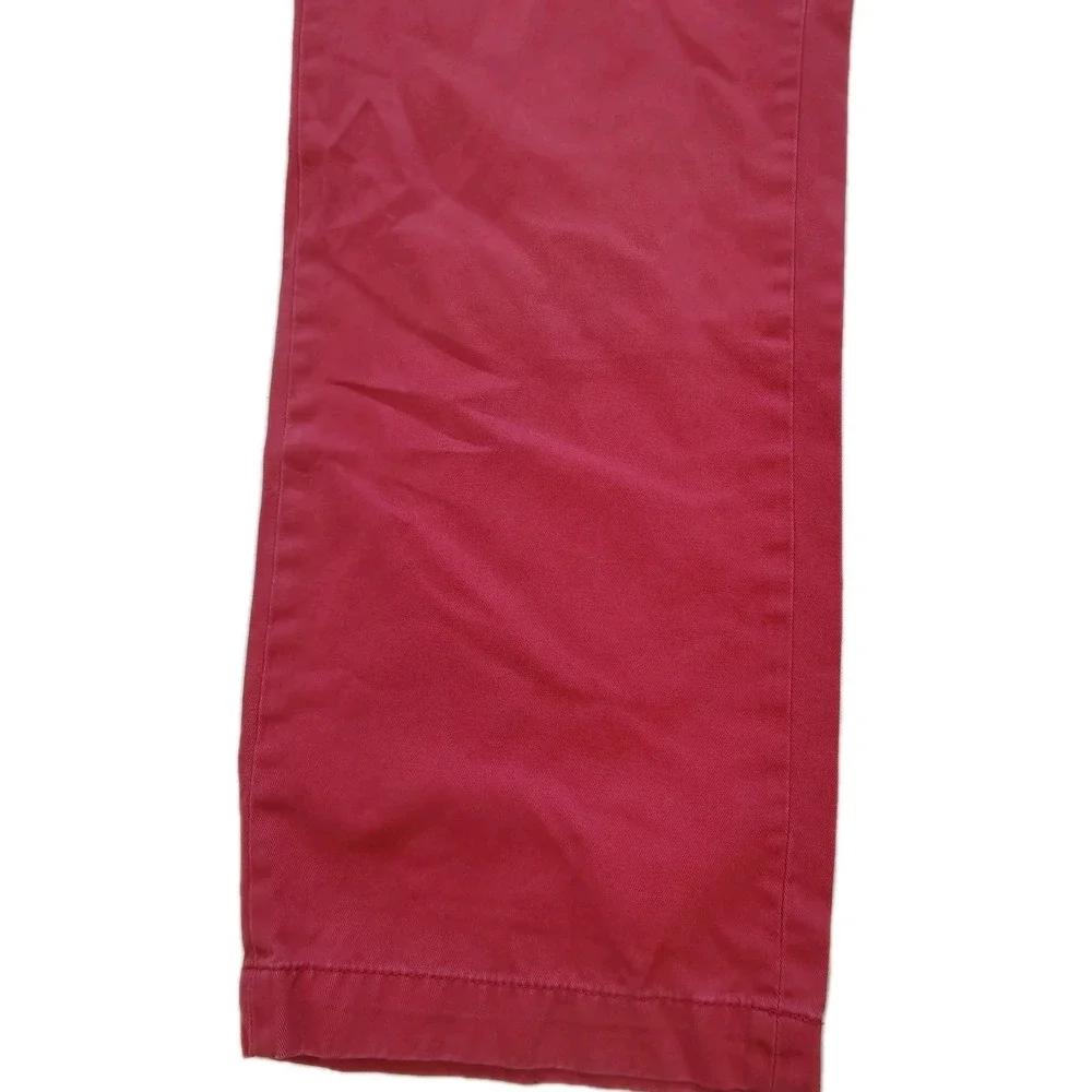 Banana Republic Pants Mens 38x32 Aiden Chino‎ Fit Salmon Pink Cotton A4